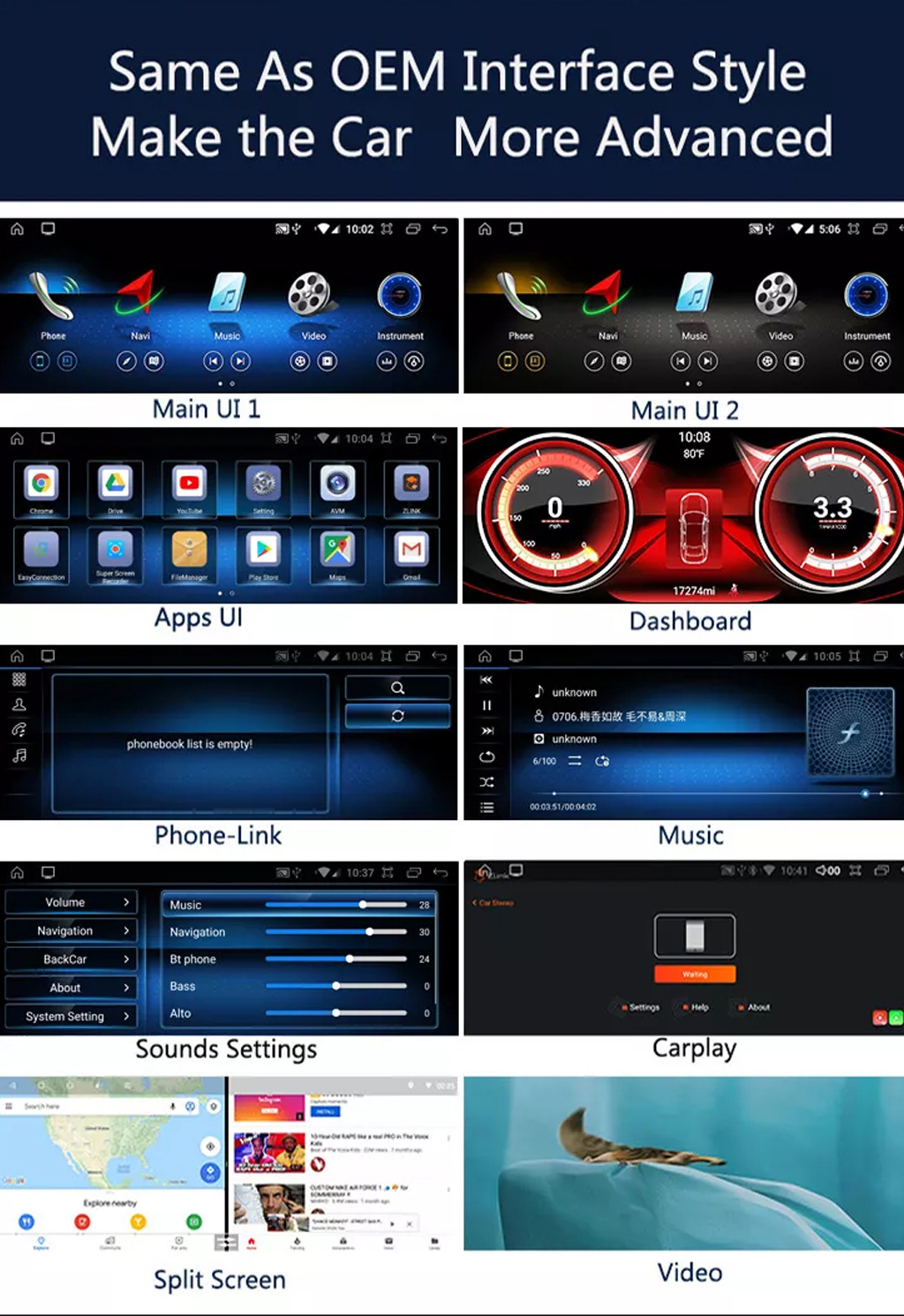 เครื่องเล่นมัลติมีเดีย Android W169
