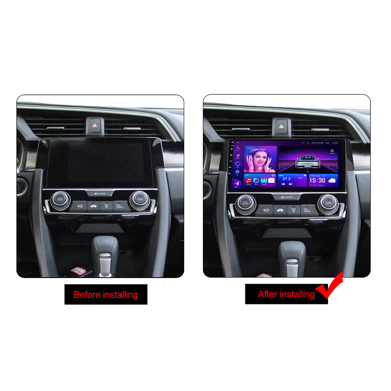 Honda Civic 2015- 2019 Auto android Rahmen