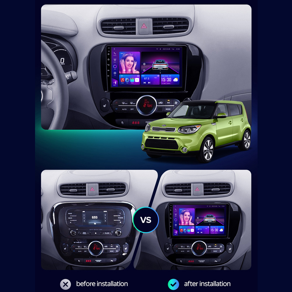Kia Soul 2 2013-2019 car android Frame